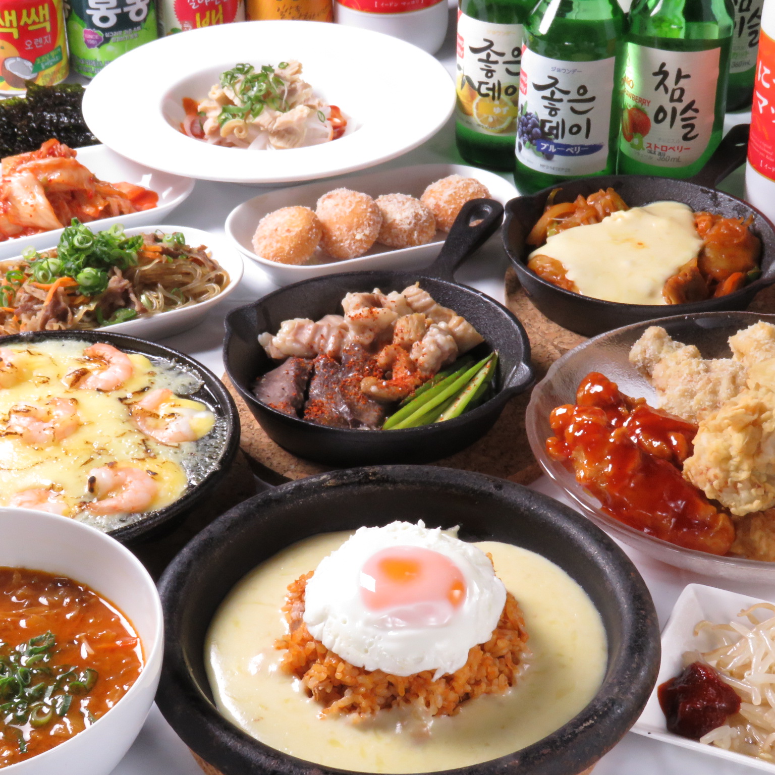 韩式料理与芝士自助